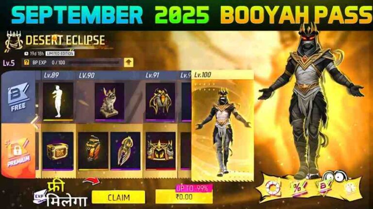 Free Fire New Booyah Pass